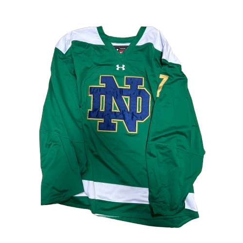 NCAA - Maillot d'entraînement Under Armour d'occasion (vert/blanc)